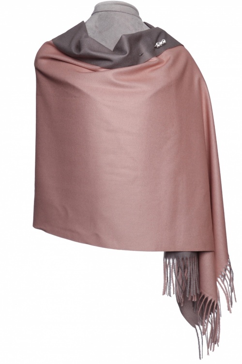Zelly Reversable Pashmina with Cashmere